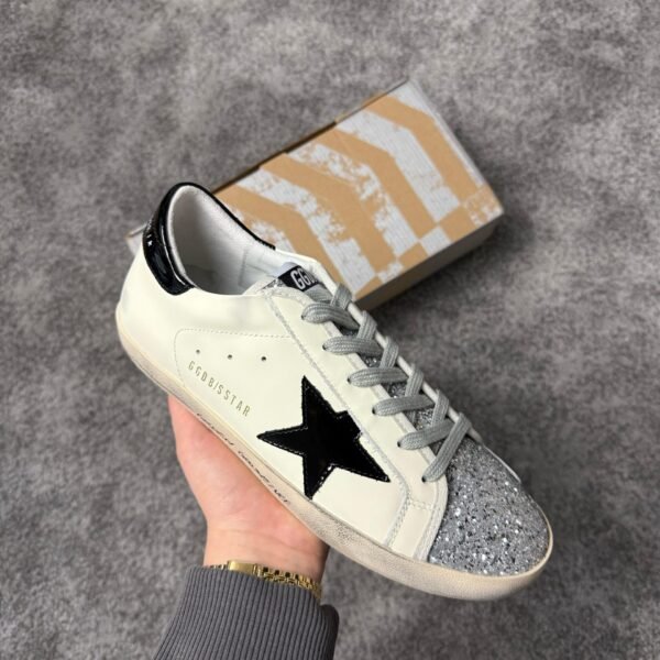 Golden Goose White - Black Star