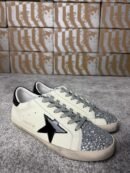 Golden Goose White - Black Star
