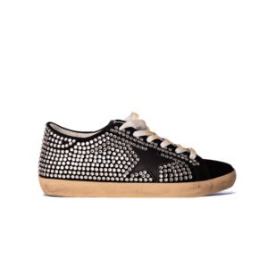 Golden Goose Black - Grey Sparkle