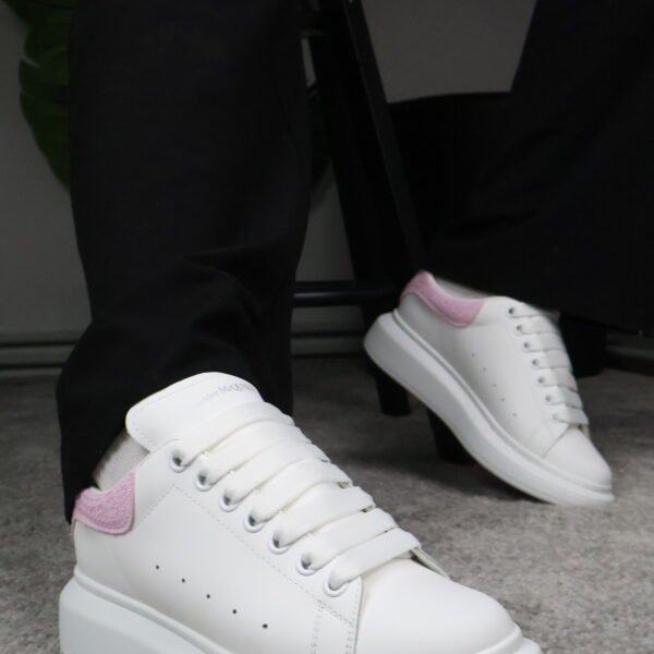 Alexander McQueen "Shiny-White Pink"