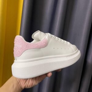 Alexander McQueen "Shiny-White Pink"