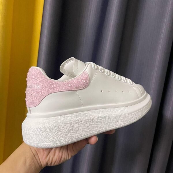 Alexander McQueen "Shiny-White Pink"