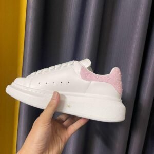 Alexander McQueen "Shiny-White Pink"