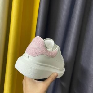 Alexander McQueen "Shiny-White Pink"