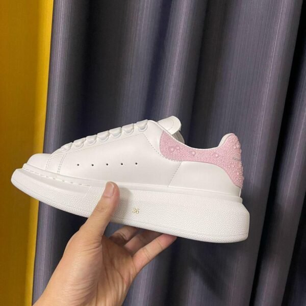 Alexander McQueen "Shiny-White Pink"