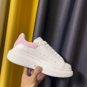 Alexander McQueen "Shiny-White Pink"