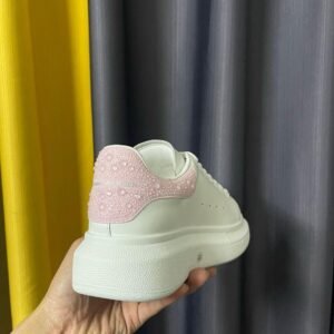 Alexander McQueen "Shiny-White Pink"
