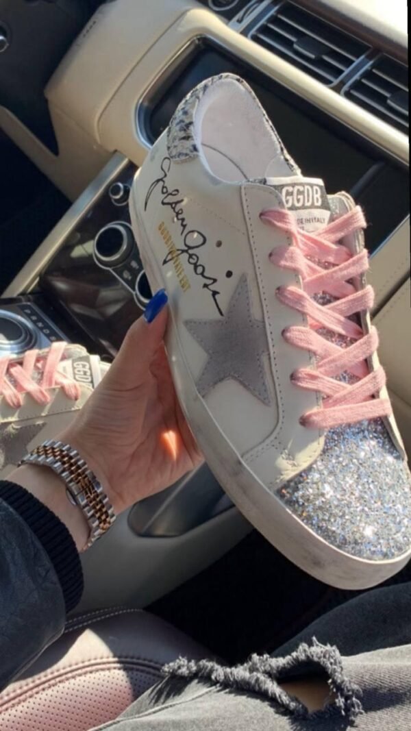 Golden Goose White-Pink Laces - Slika 7
