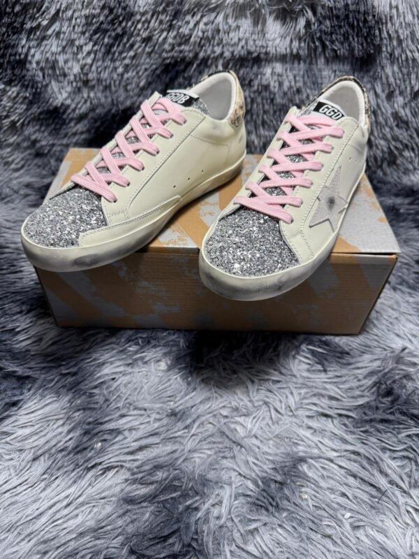 Golden Goose White-Pink Laces - Slika 4