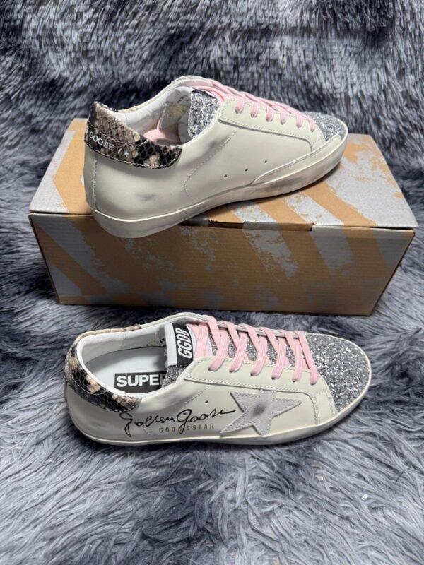 Golden Goose White-Pink Laces - Slika 6