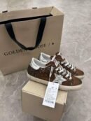 Golden Goose Brown Shiny