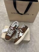 Golden Goose Brown Shiny
