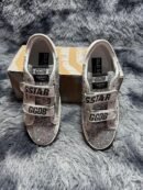 Golden Goose "White-Grey Shiny"