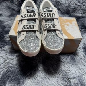Golden Goose "White-Grey Shiny"