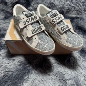 Golden Goose "White-Grey Shiny"