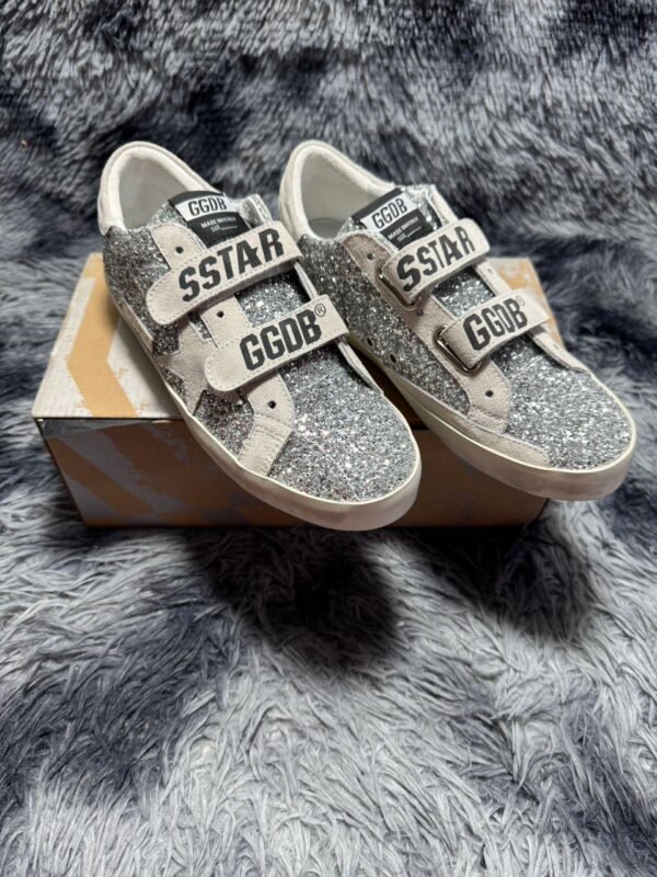 Golden Goose "White-Grey Shiny" - Slika 5