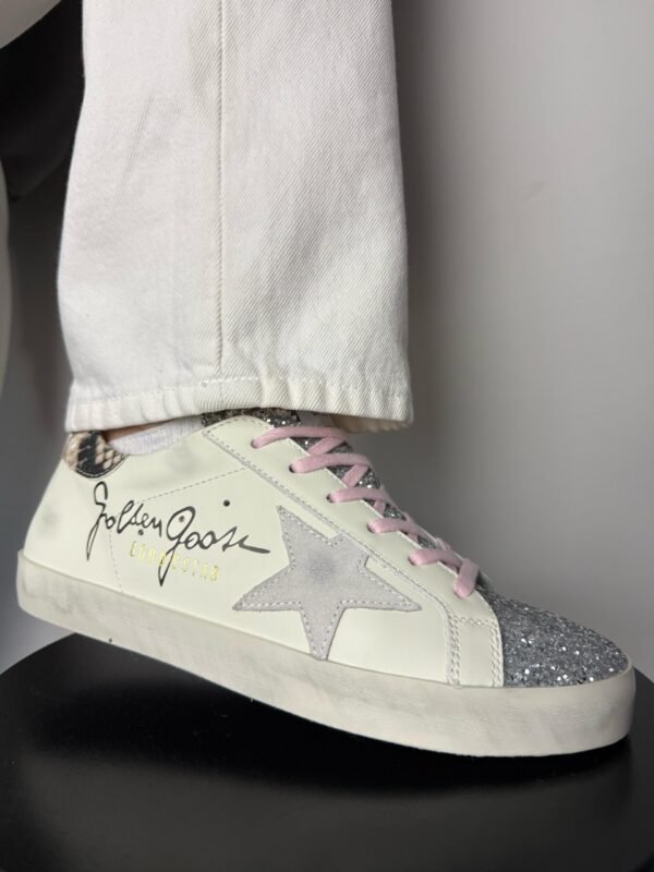 Golden Goose White-Pink Laces - Slika 4