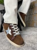 Golden Goose Brown Shiny