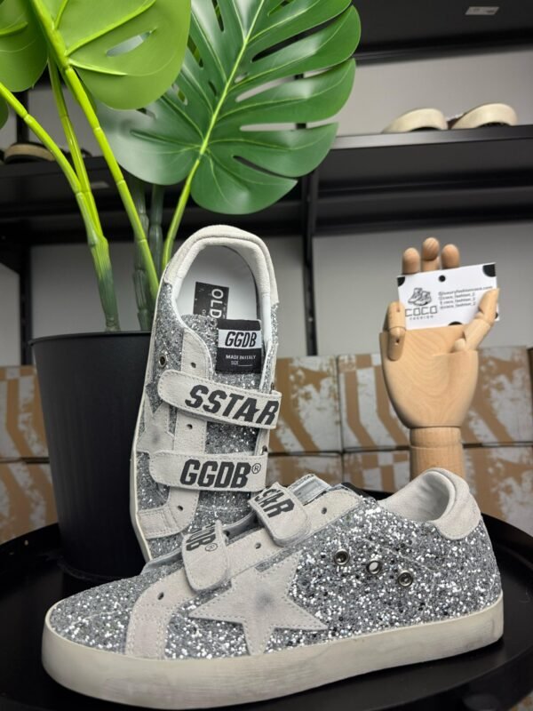 Golden Goose "White-Grey Shiny" - Slika 7