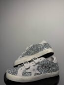 Golden Goose "White-Grey Shiny"