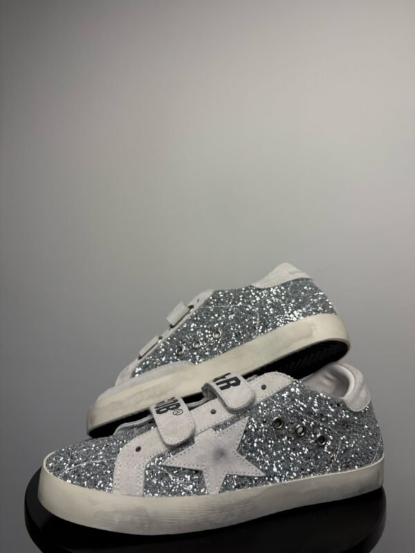 Golden Goose "White-Grey Shiny" - Slika 8