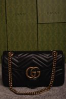 Gucci Marmont bag Black Leather  MINI