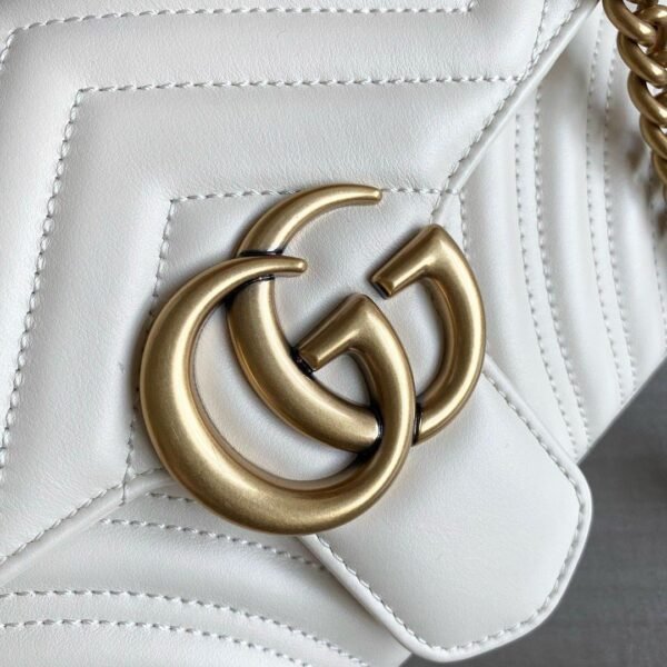 Gucci Marmont shoulder bag BIJELA, MEDIUM - Slika 4