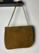 YSL Jamie 4.3 smeđa brušena koža