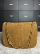 YSL Jamie 4.3 smeđa brušena koža