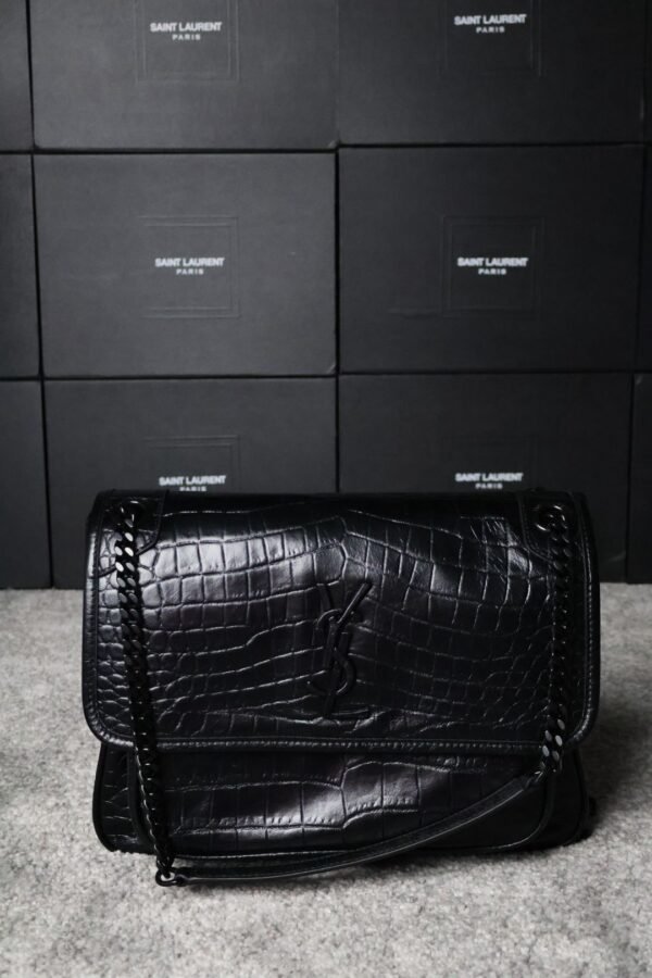 YSL Saint Laurent Niki Black - Slika 3