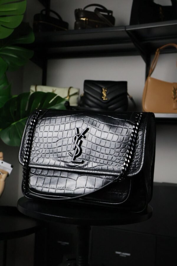 YSL Saint Laurent Niki Black - Slika 2