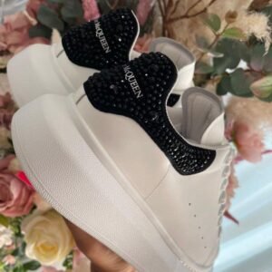 Alexander McQueen Shiny Black / White