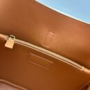 YSL Saint Laurent Supple smeđa brušena koža