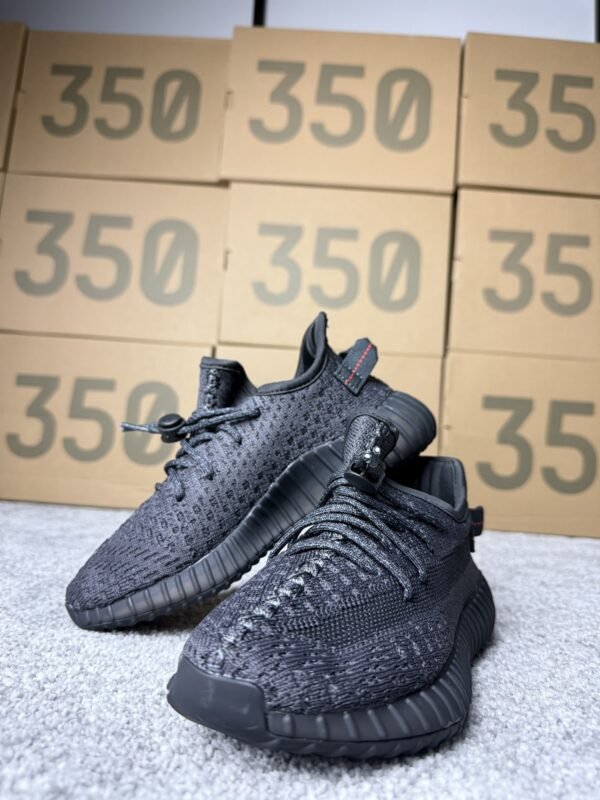 Adidas YEEZY BOOST 350 V2 KIDS Black Reflective - Slika 3