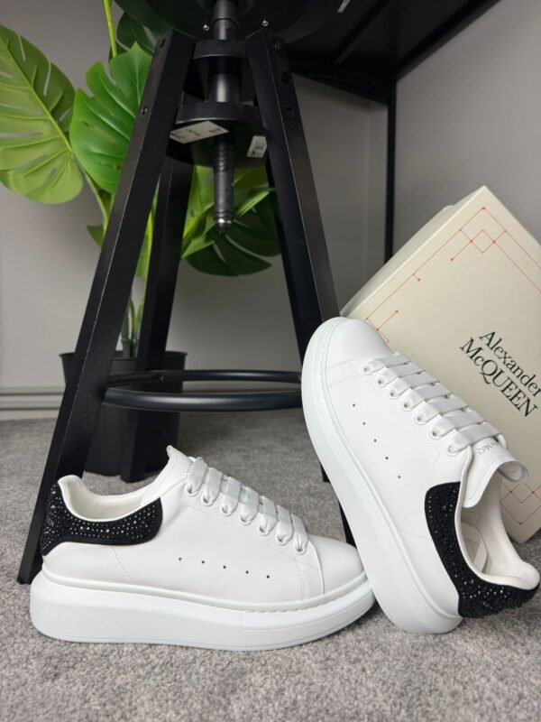 Alexander McQueen Shiny Black / White - Slika 2