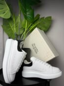 Alexander McQueen Shiny Black / White