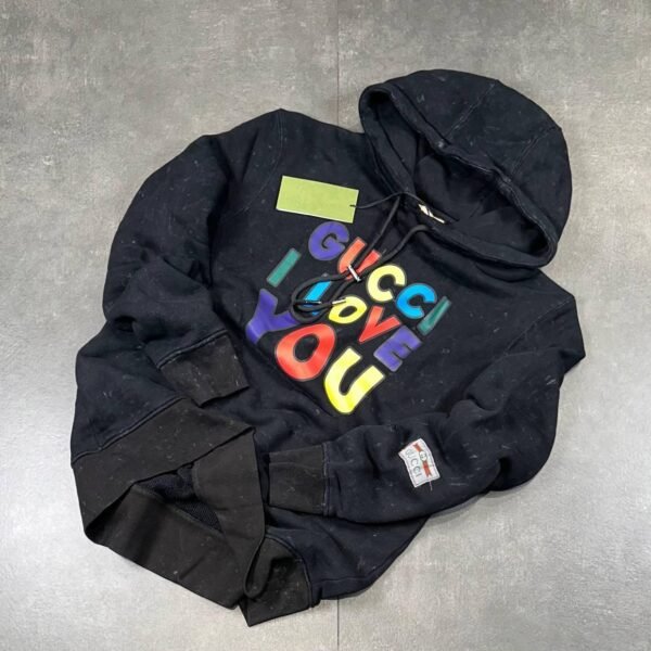 Hoodie Gucci crna