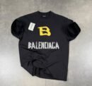 Majica Balenciaga kratki rukavi crna