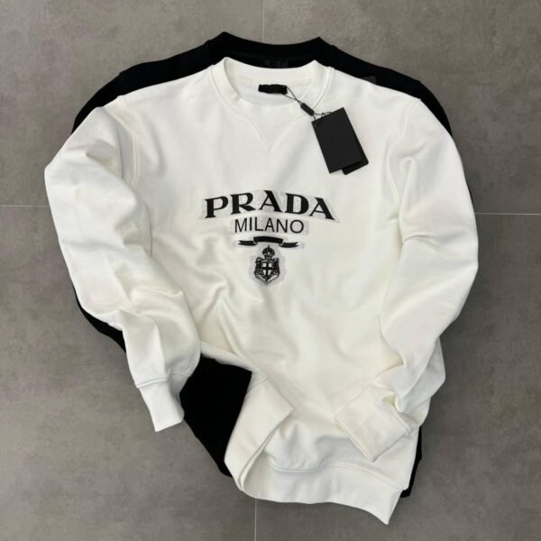 Majica Prada bijela dugi rukavi