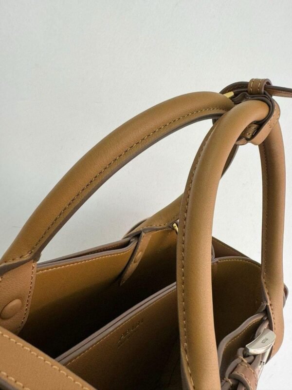 PRADA buckle medium bag - smeđa - Slika 4