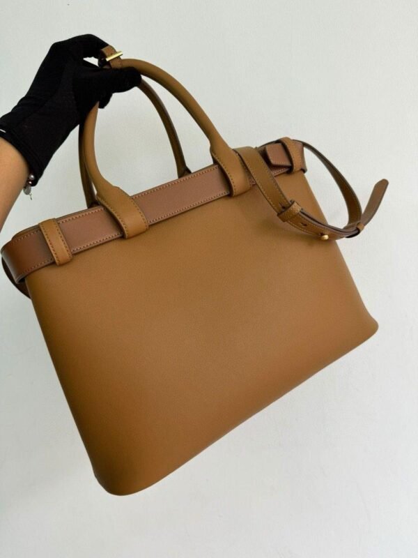 PRADA buckle medium bag - smeđa - Slika 7