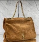 YSL Jamie 4.3 smeđa brušena koža