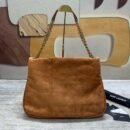 YSL Jamie 4.3 smeđa brušena koža