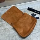 YSL Jamie 4.3 smeđa brušena koža