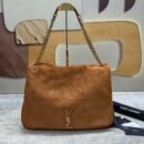 YSL Jamie 4.3 smeđa brušena koža