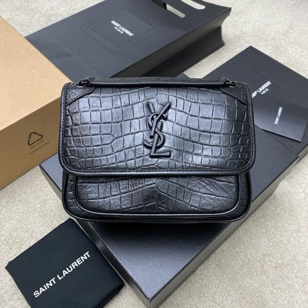 YSL Saint Laurent Niki Black - Slika 11