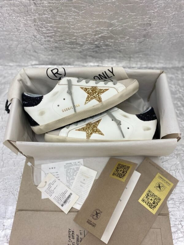 Golden Goose GOLD STAR (Classic with spur White/Ice/Gold/Black) - Slika 10