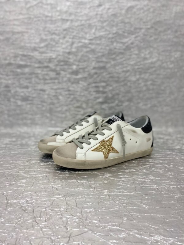 Golden Goose GOLD STAR (Classic with spur White/Ice/Gold/Black) - Slika 14