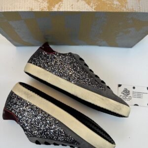 Golden Goose Ball Star Grey & Silver