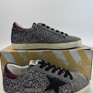 Golden Goose Ball Star Grey & Silver